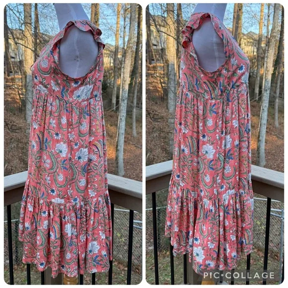 Emerson Fry India Collection Angel Dress 2 in Chelsea Floral size XS